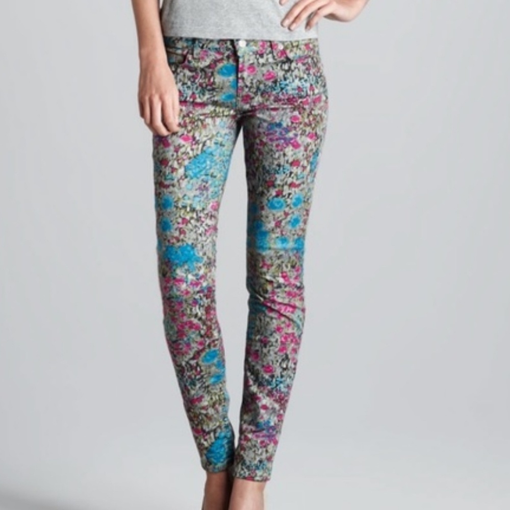 7 for All Mankind Skinny Stretch Denim Jeans